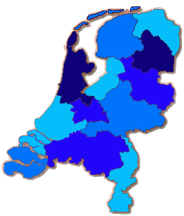 Maak een keuze uit de Nederlandse provincies